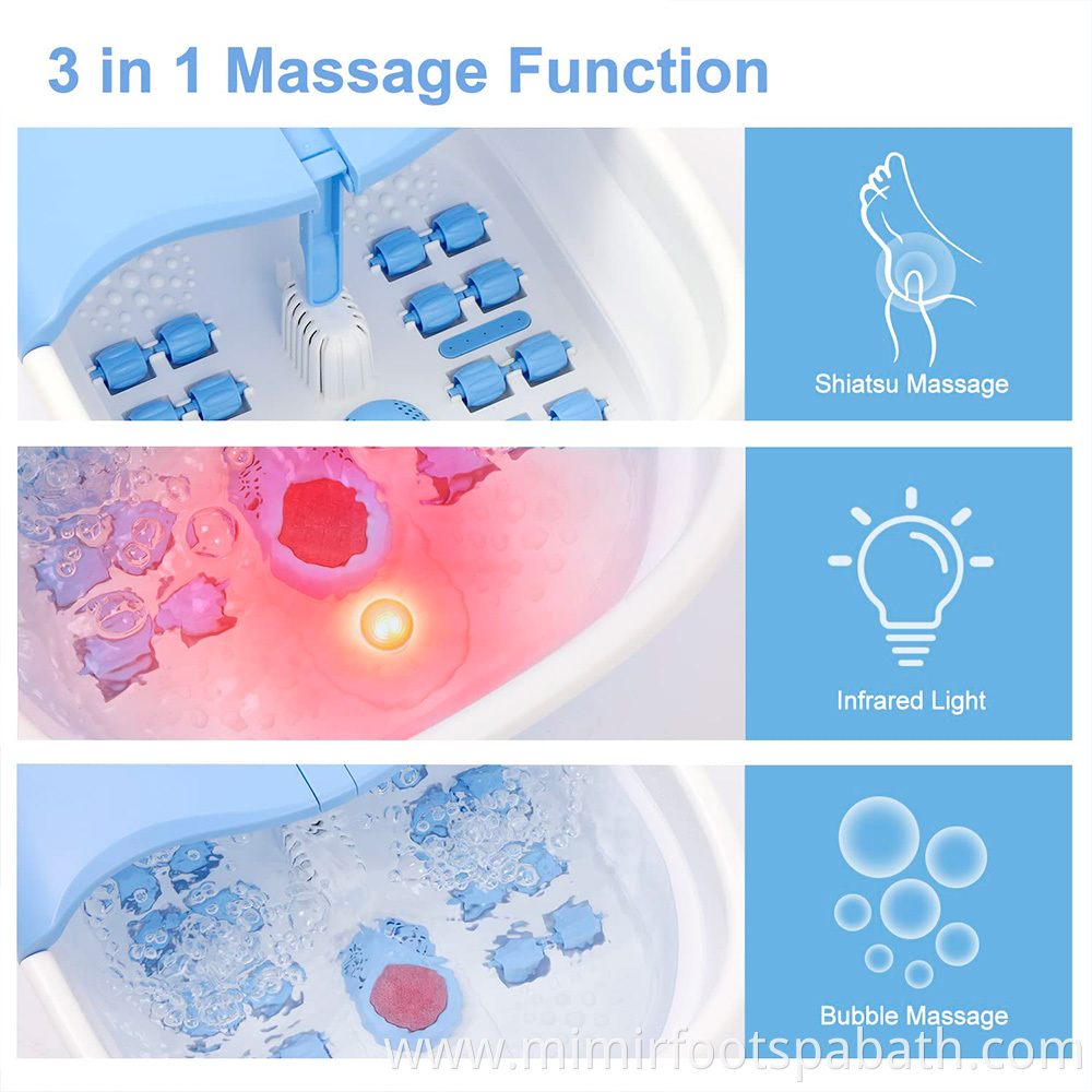 foldable foot spa machine foot bath massager